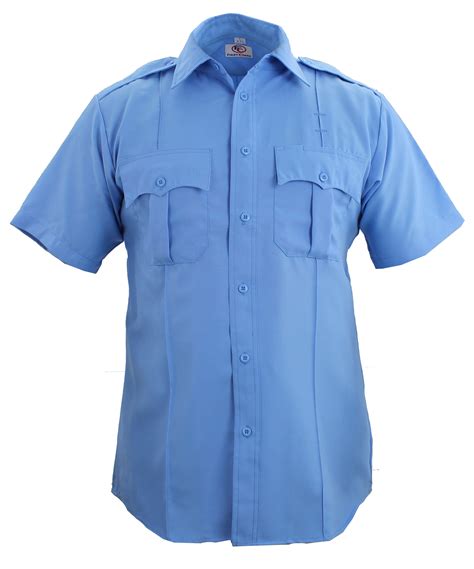 Light Blue Polyester shirt 